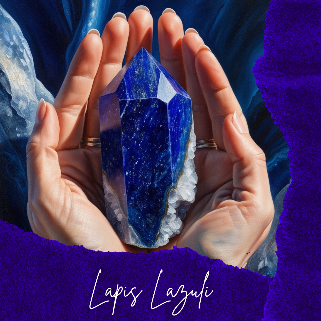 Bracelet Doré avec Lapis Lazuli Brut - Élégance et Équilibre