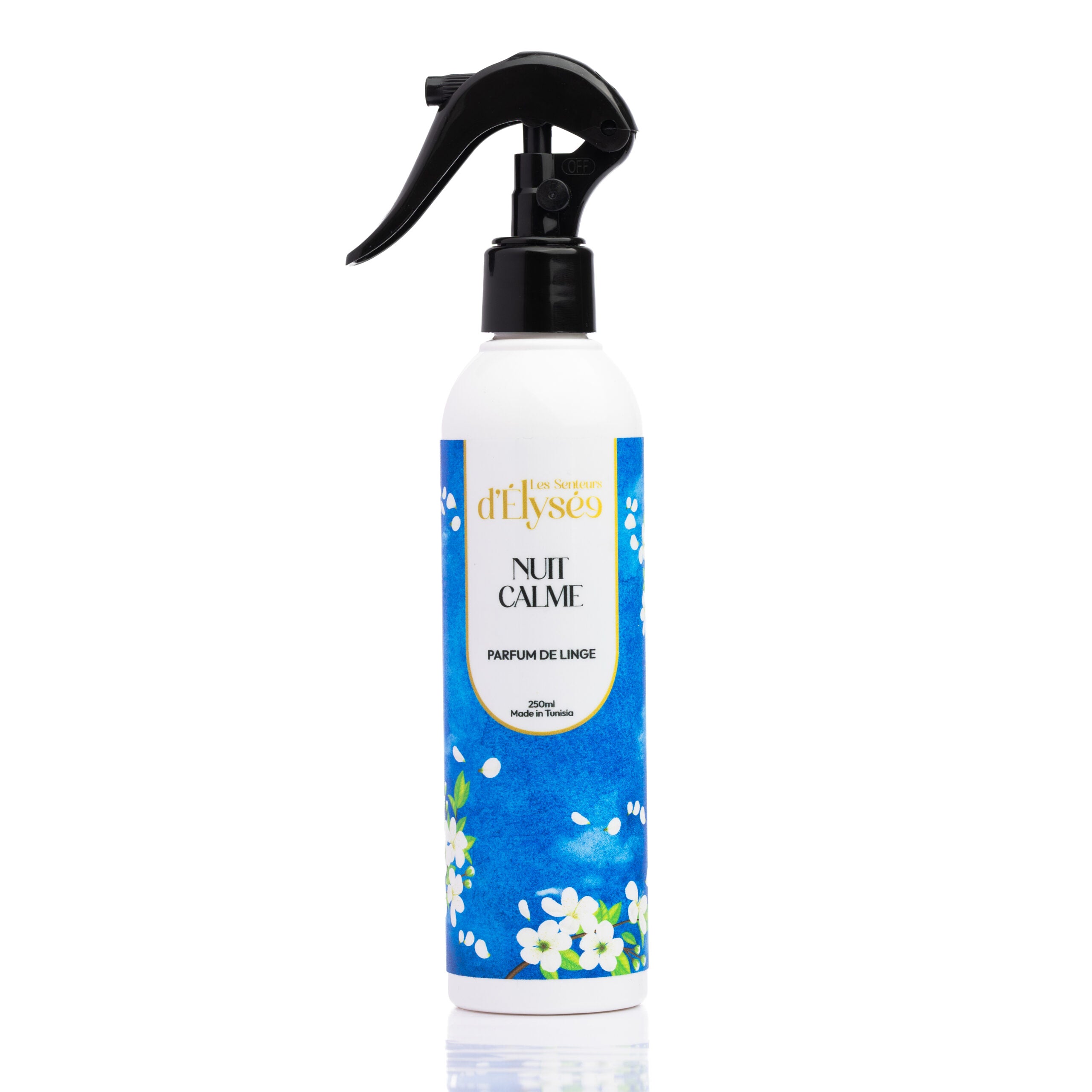Parfum linge luxe — vue détaillée. Artisanat tunisien.