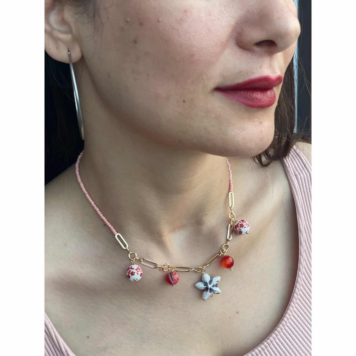 Collier plage chic pour un été inoubliable et élégant