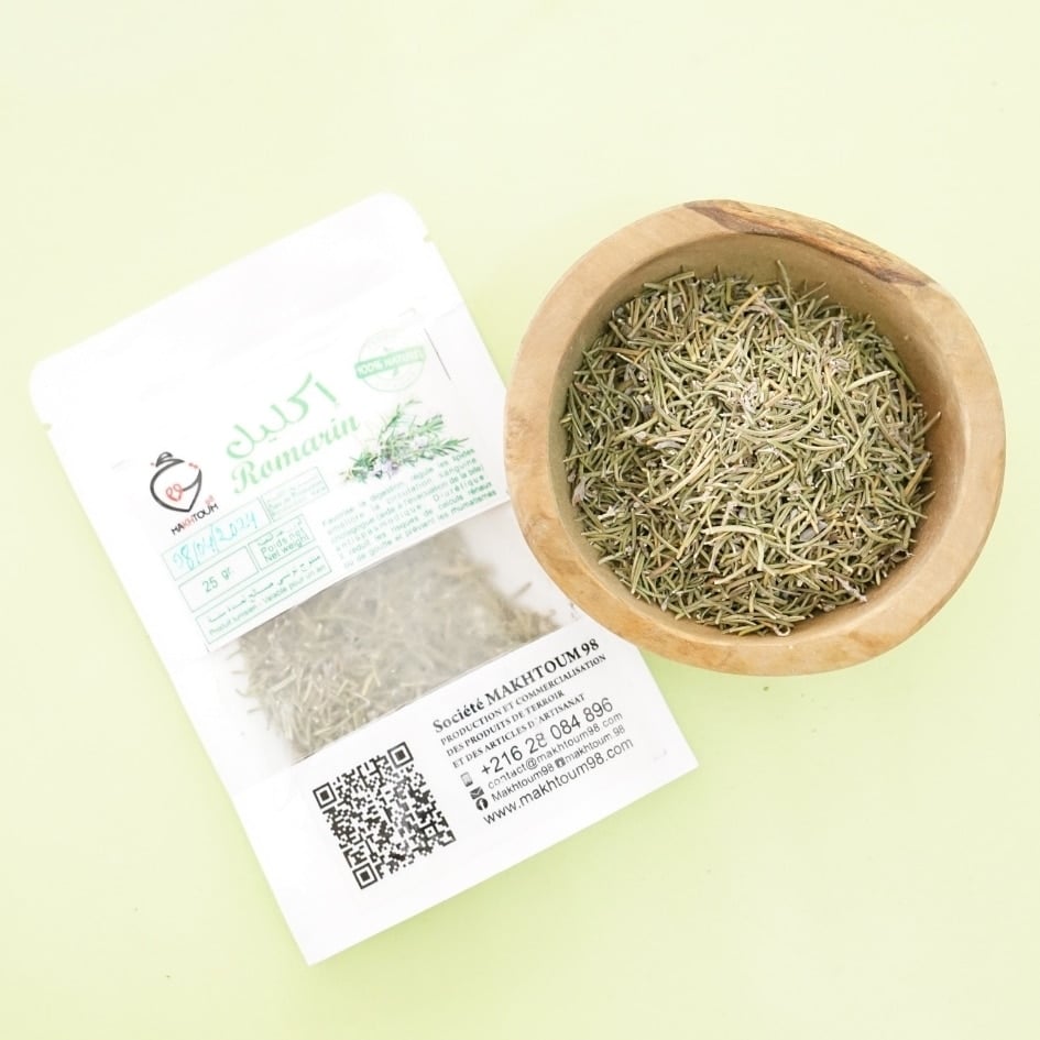 épices Romarin 100% naturelle 25gr - artisanat Tunisien fait main | ILEYCOM