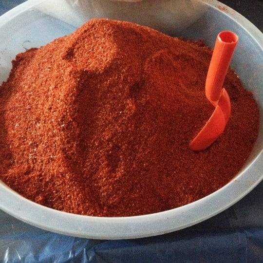 piments moulu doux 250g