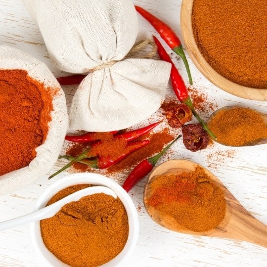 piments moulu doux 250g