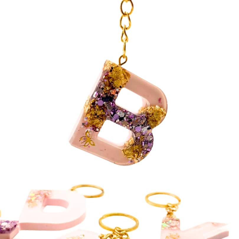 Porte-clé alphabet fait main - artisanat Tunisien fait main | ILEYCOM