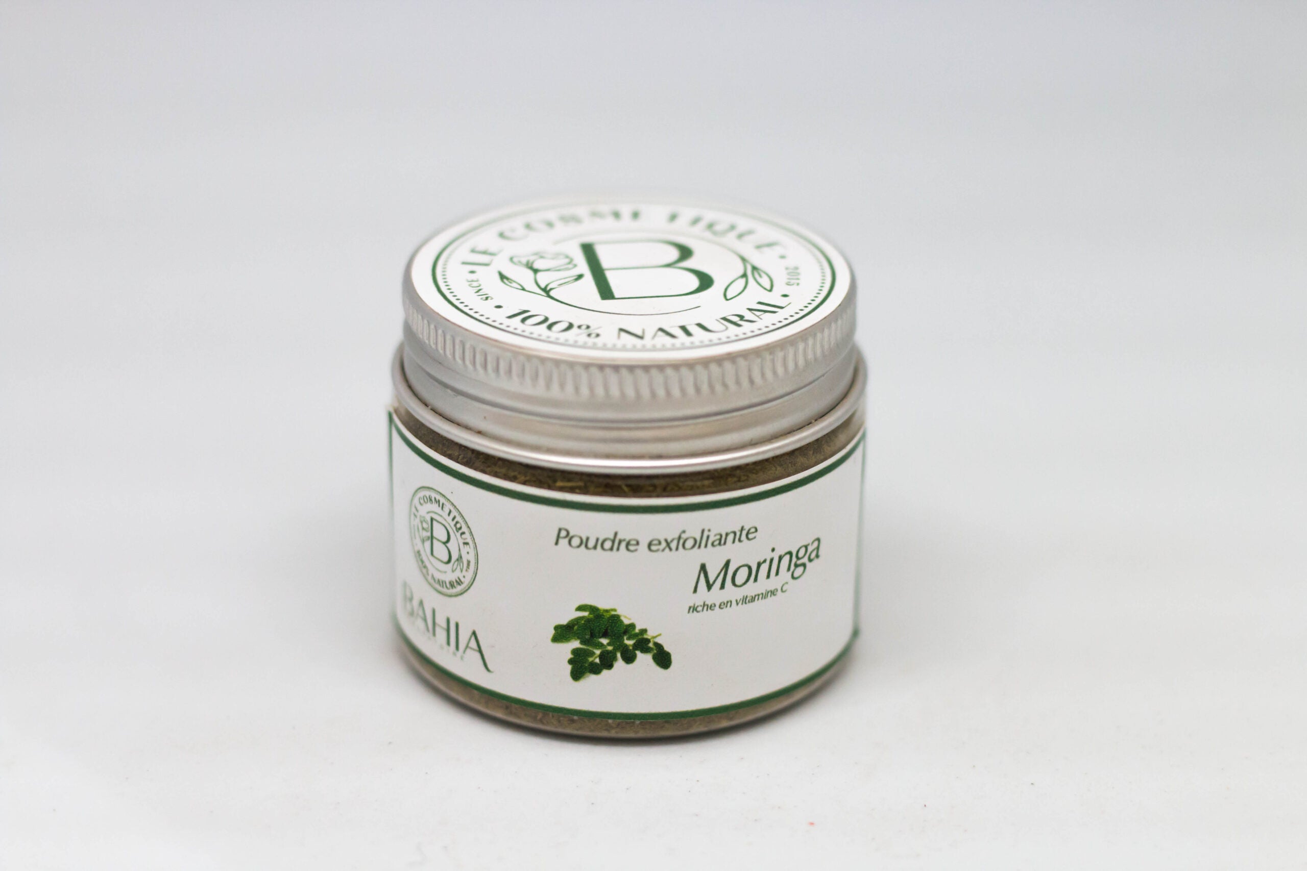 Poudre moringa exfoliante
