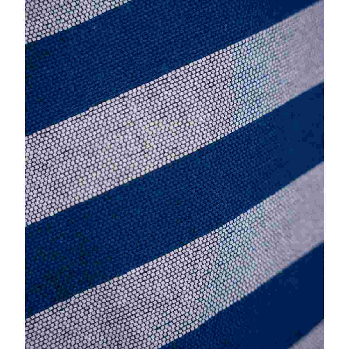 Fouta bleue rayée