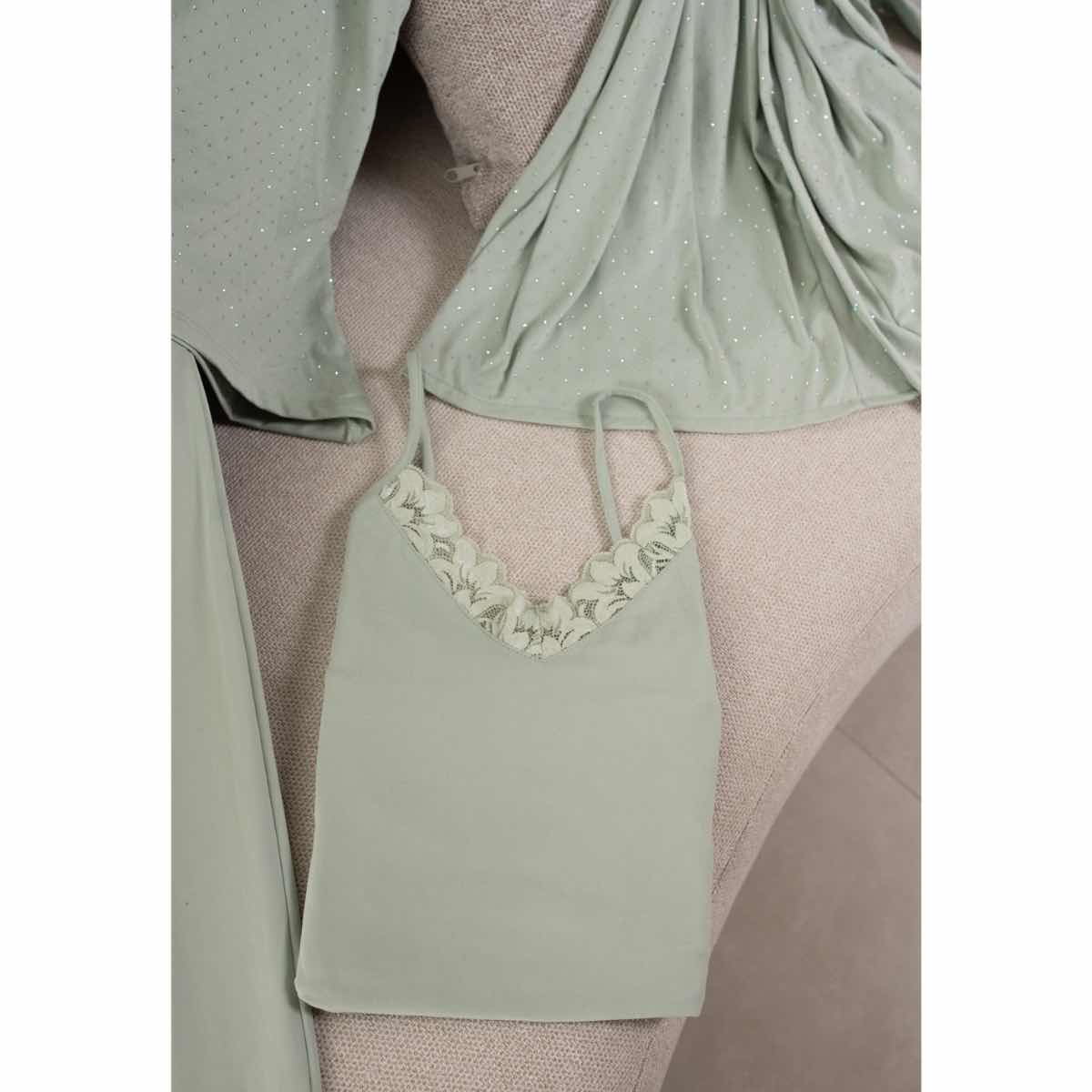 Pyjama femme Crystal green