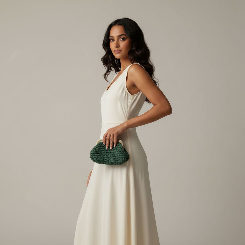 Sac artisanal Tunisie — sac en crochet taille s le compagnon chic et . Fabriqué à la main en Tunisie.