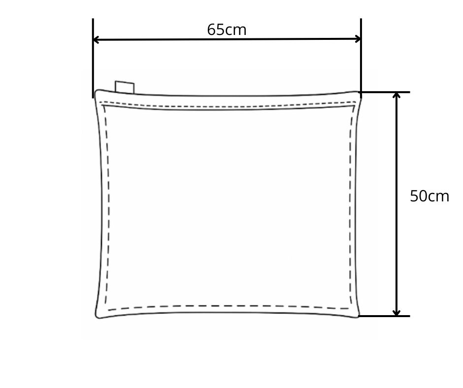 Taie D'oreiller Satin Luxe Beige 65x50 cm - Élégance et Soin