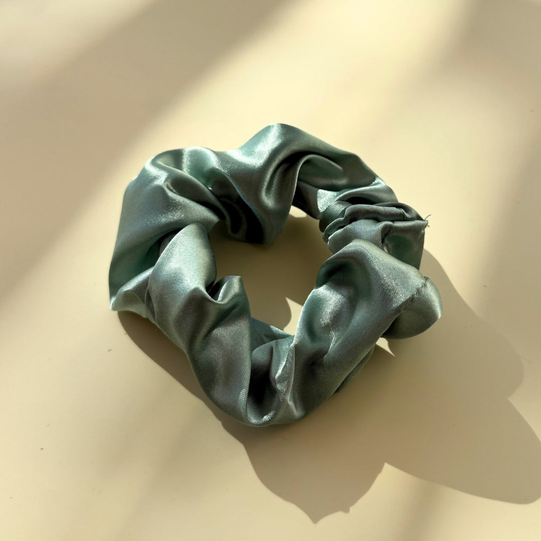 Ensemble Nuit Satin Vert Marron - Élégance et Confort