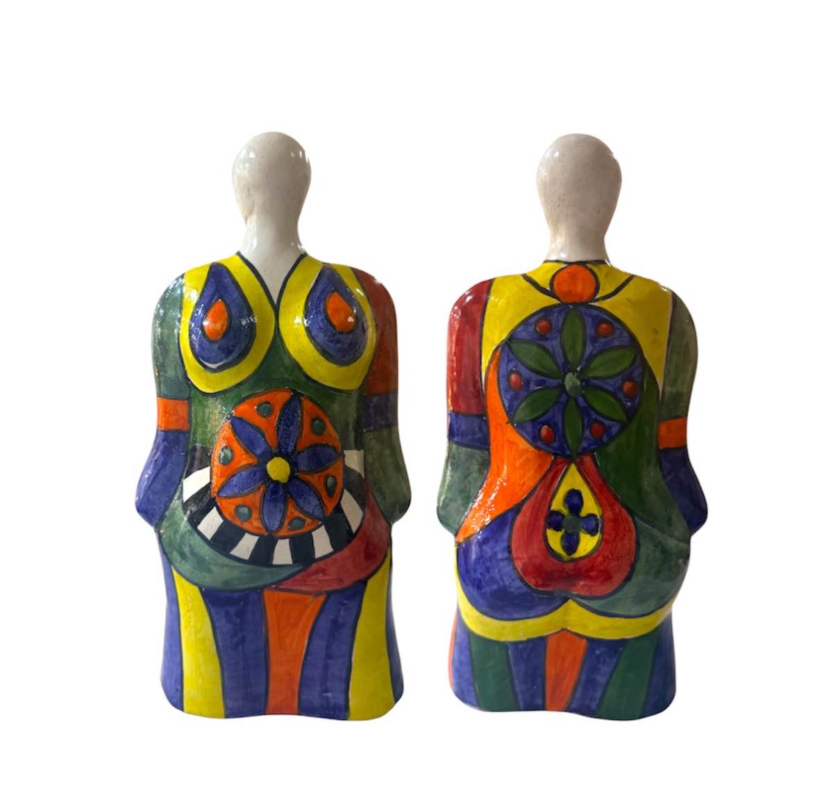 Sculpture féminine artistique - pièce un — vue 3. Artisanat Tunisie.