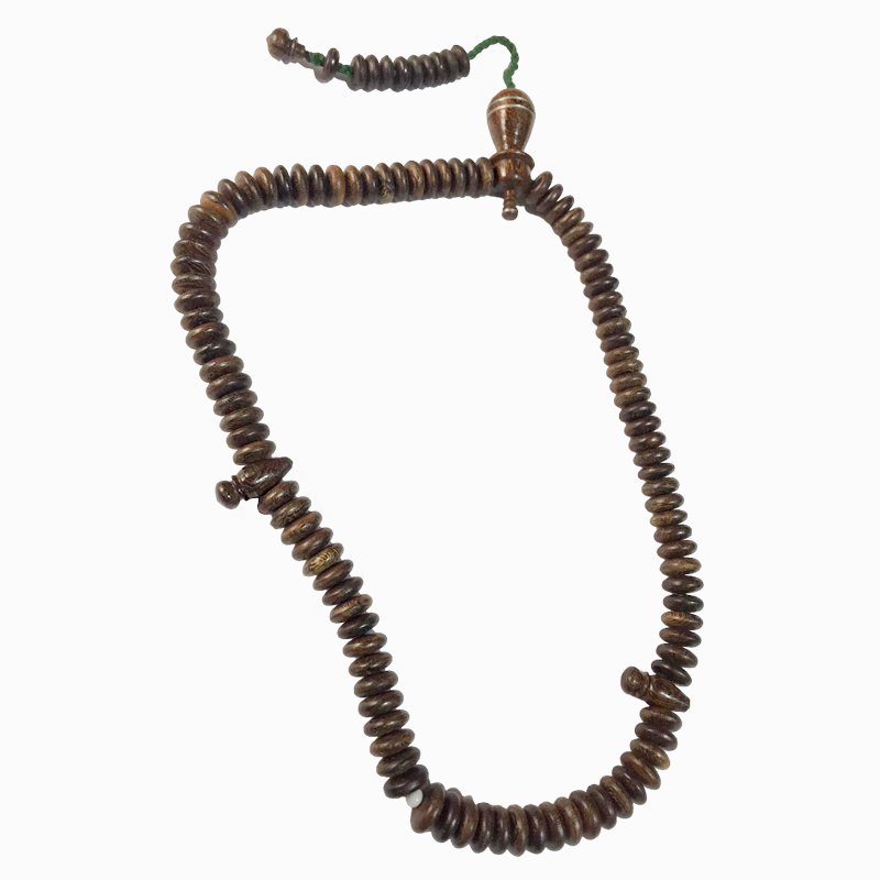 Chapelet islamique 99 perles en bois de Kuka