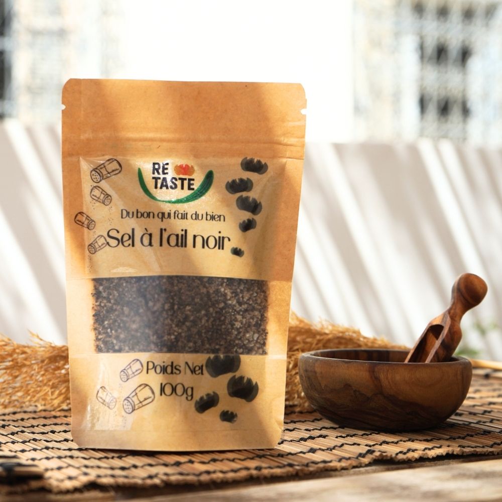 sel à l'ail noir - artisanat Tunisien fait main | ILEYCOM