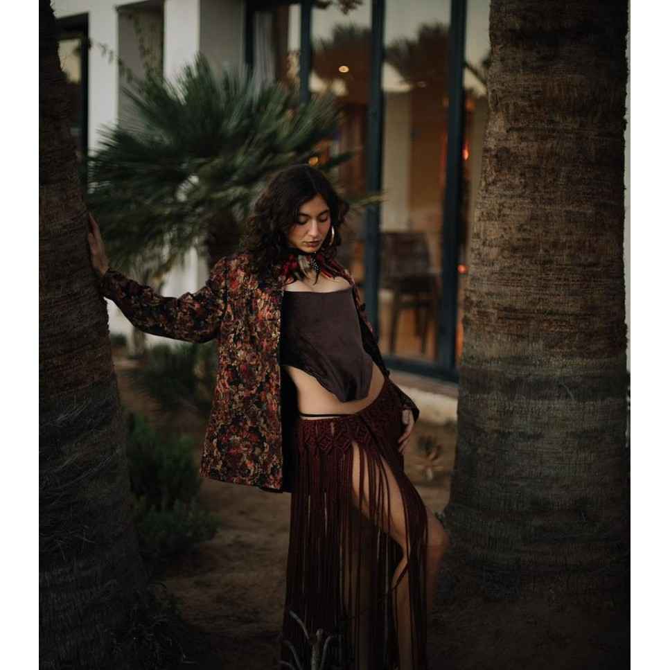 Veste baroque floral