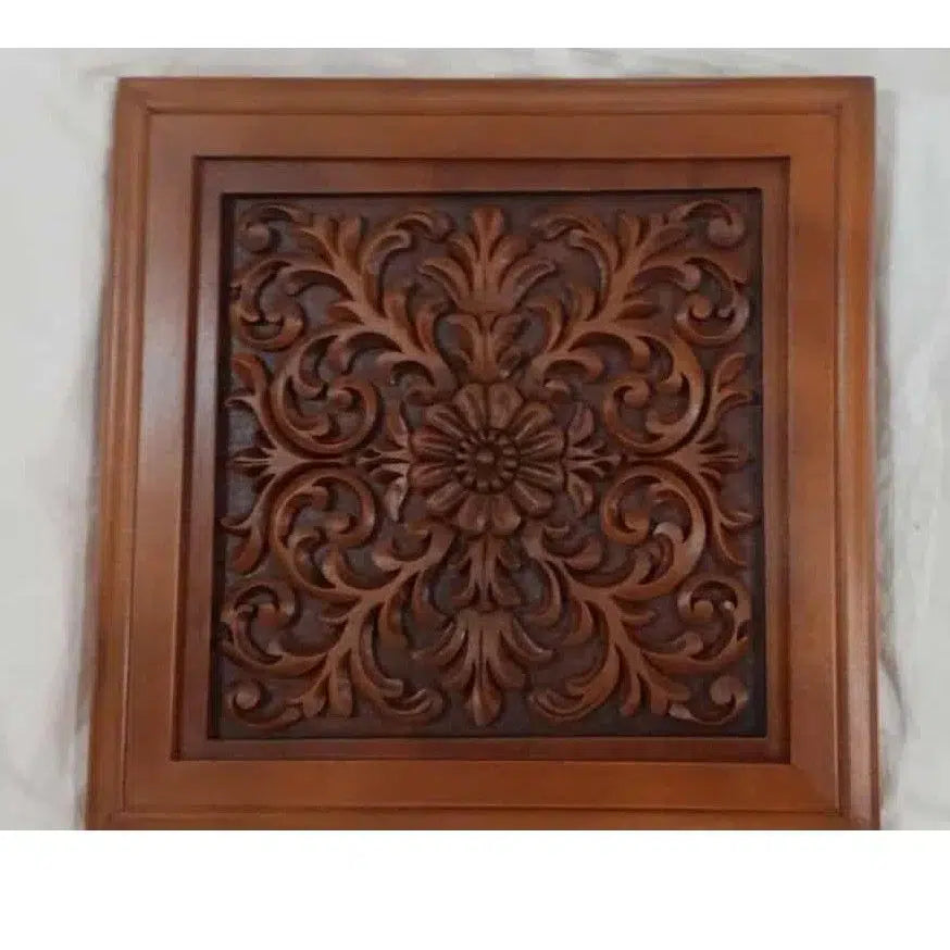 tableau en bois sculpté à la main pour une décoration unique