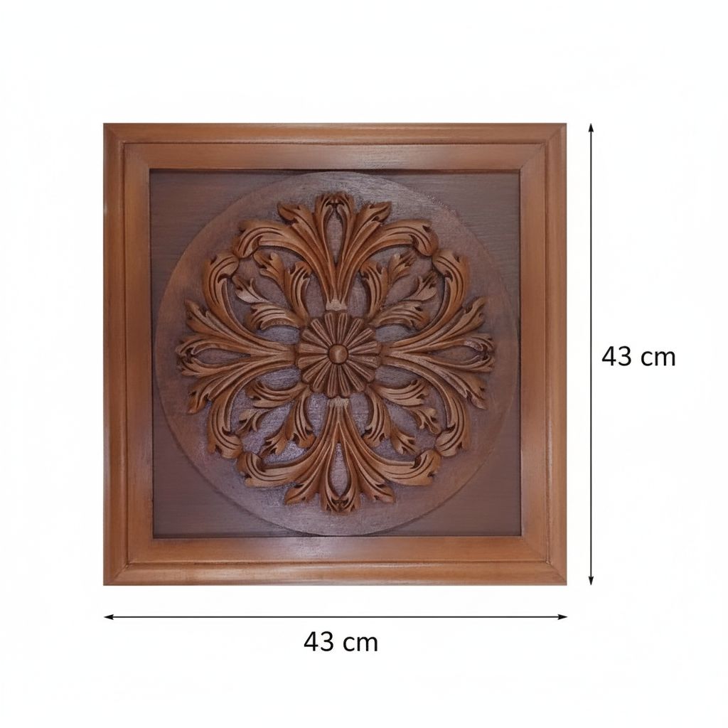 tableau en bois sculpté à la main pour une décoration unique