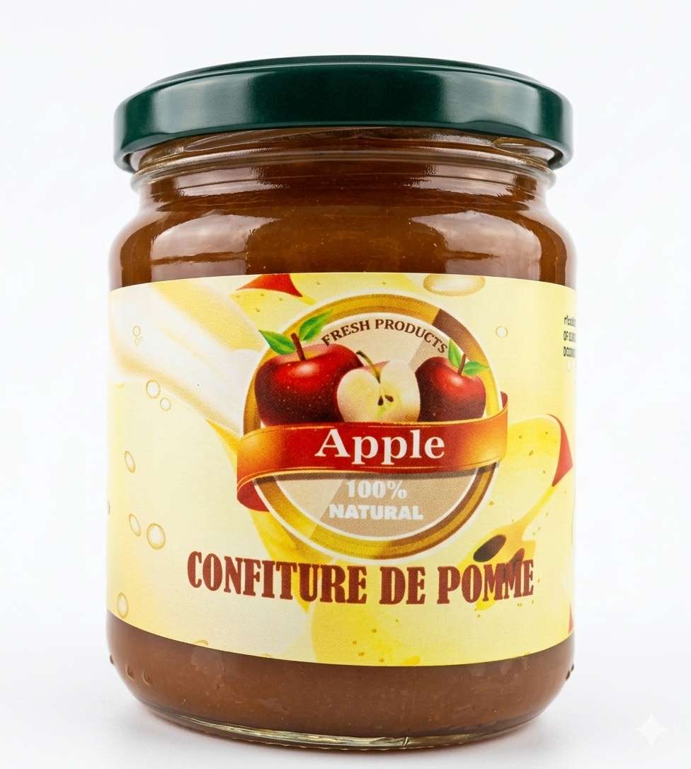 confiture pomme artisanale 250g un délice à savourer