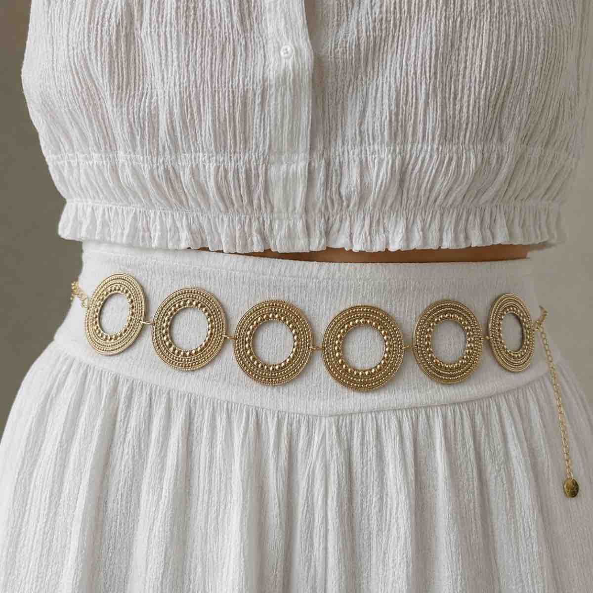ceinture dorée Soléne