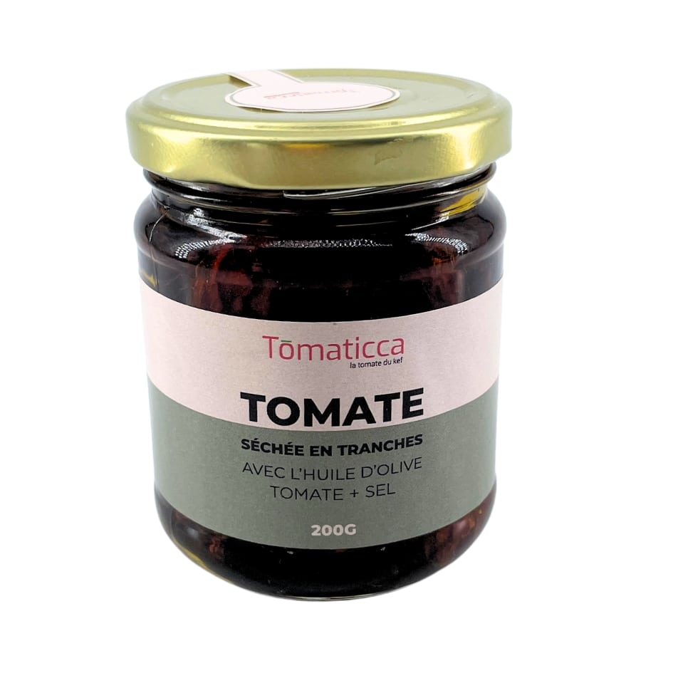 Tomate sechée en tranches (50g) - artisanat Tunisien fait main | ILEYCOM