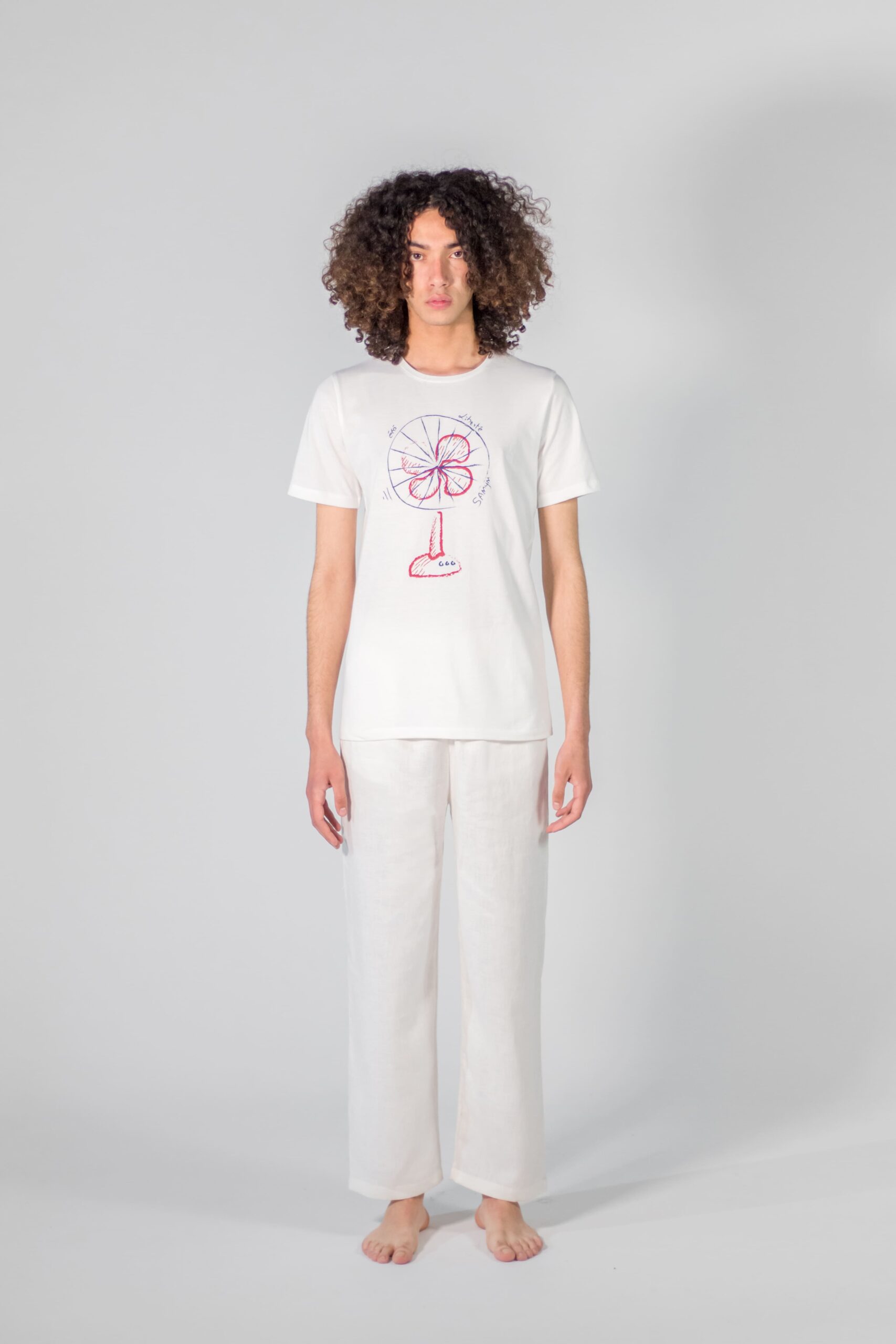 100% Organic Cotton Fan T-Shirt with a round neck