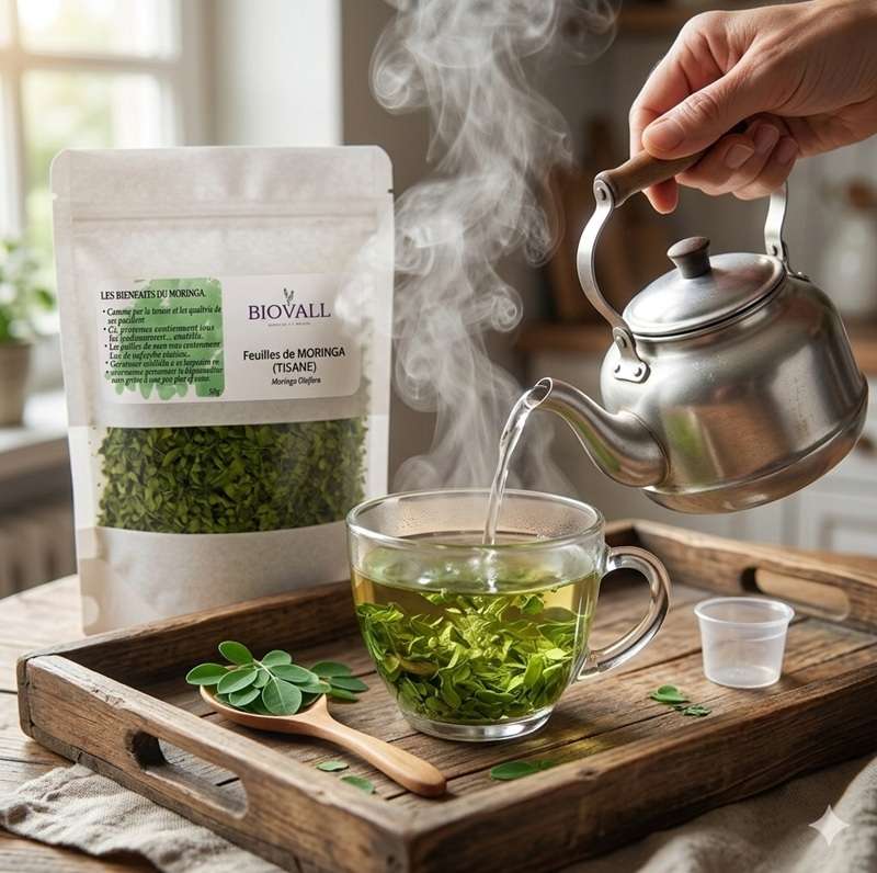 Moringa bio premium 300 g pour vitalité et bien-être immédiat