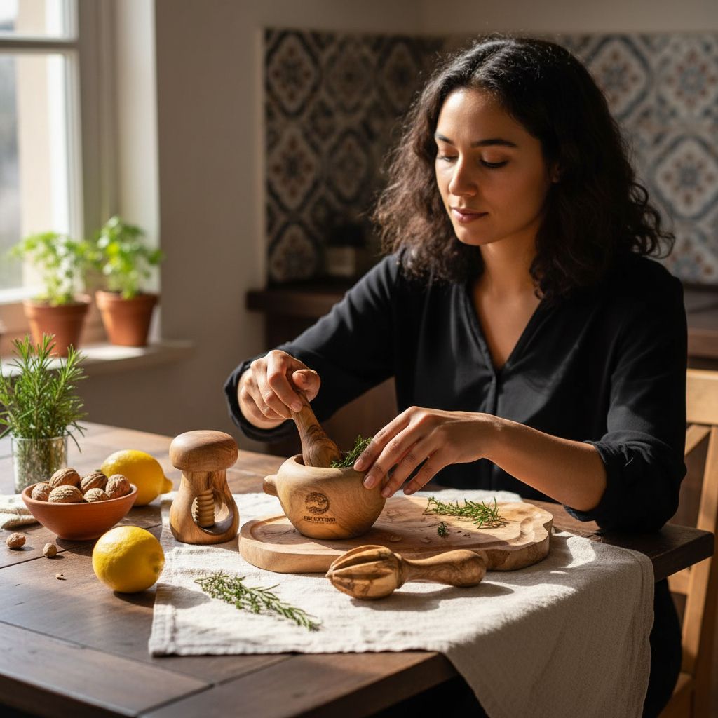 Ustensiles en bois essentiels pour une cuisine raffinée
