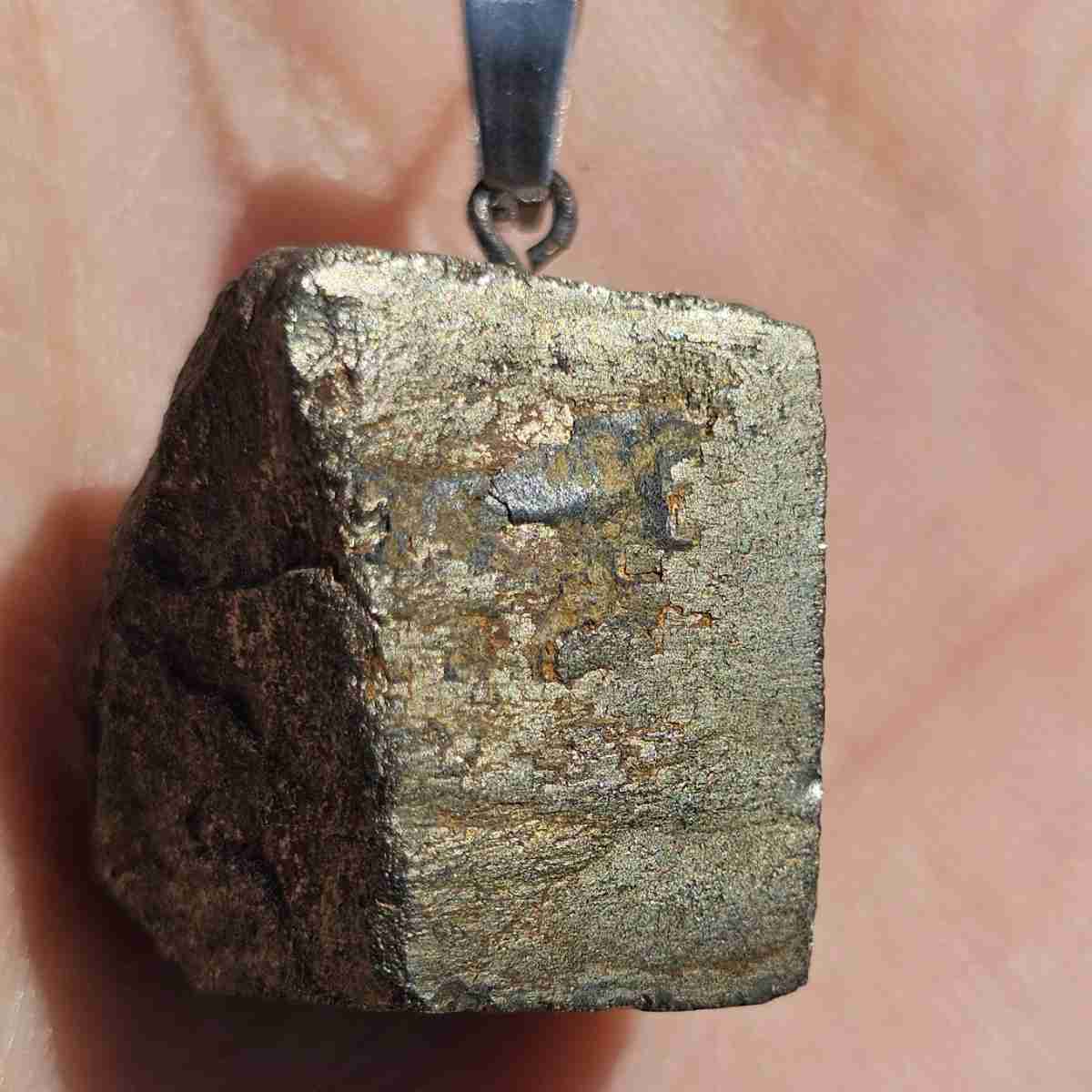 collier argent 925 éclat pyrite doré pour un style unique
