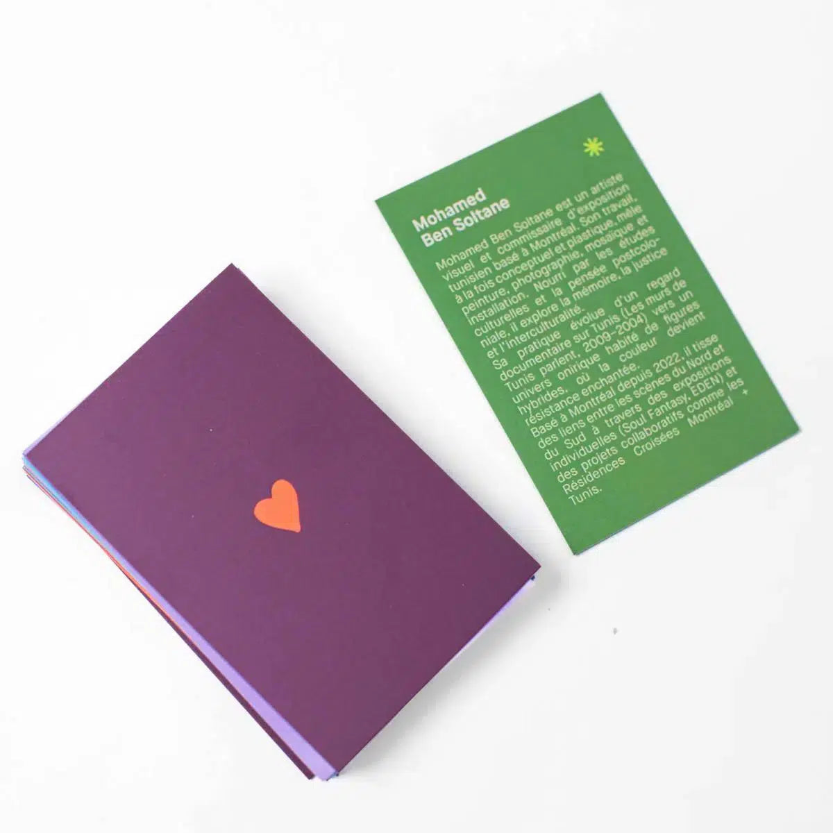 Jeu de cartes exclusif Chkoba en collaboration avec l'artiste Mohamed Ben Soltane