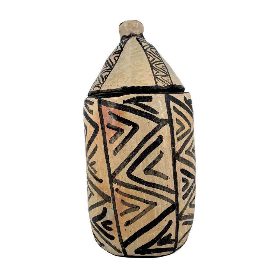 Vase en poterie de sejnane - artisanat Tunisien fait main | ILEYCOM