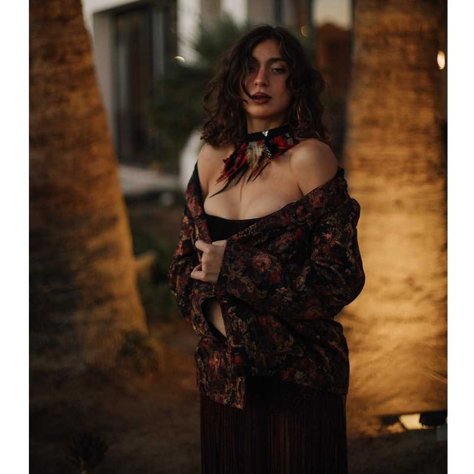 Veste baroque floral