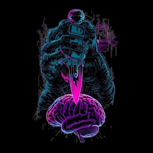tshirt graphique CyberChoc Exclusive Wear style urbain irrésistible