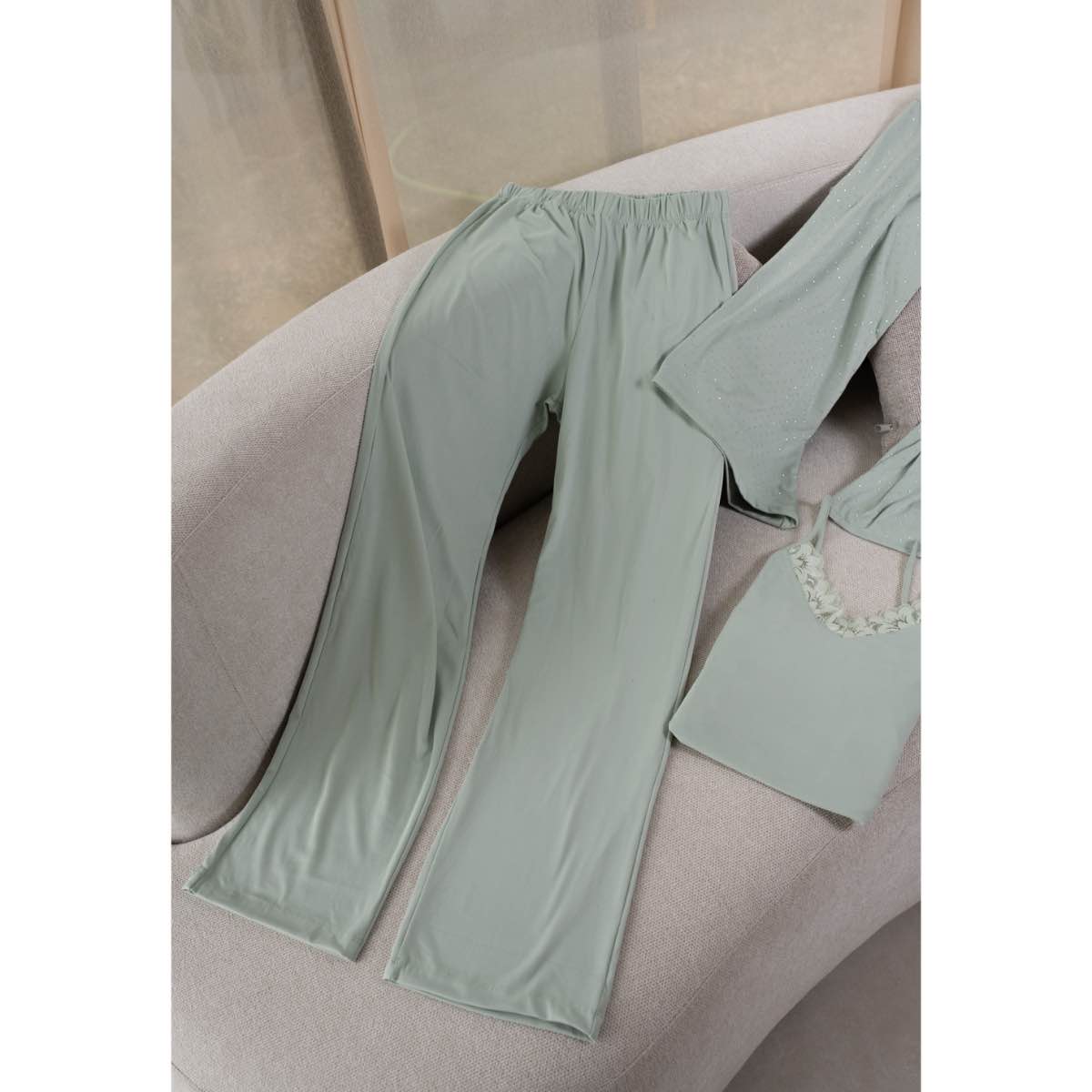 Pyjama femme Crystal green