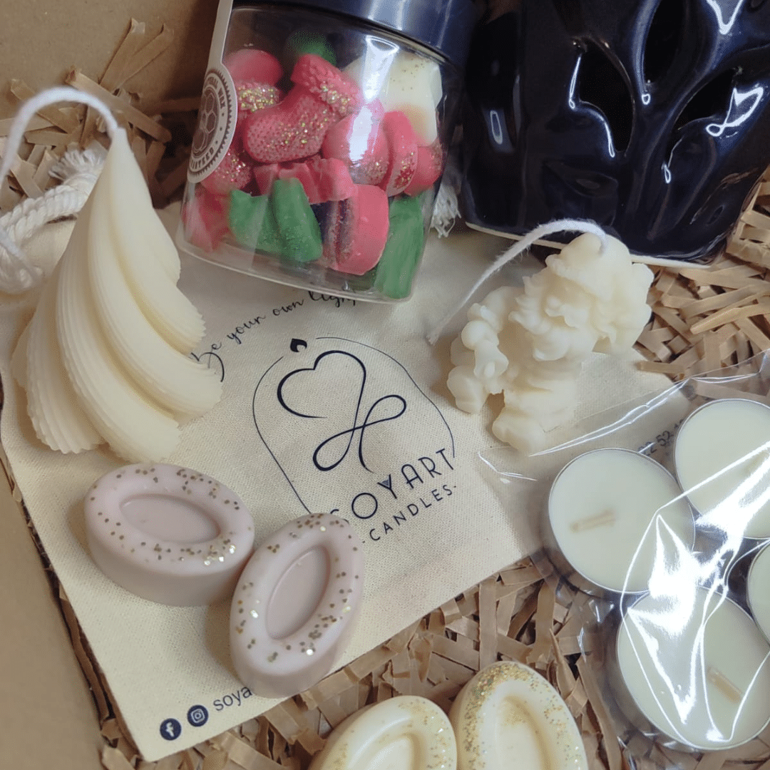 Winter Box "Brûleur céramique + fondants parfumés" - artisanat Tunisien fait main | ILEYCOM