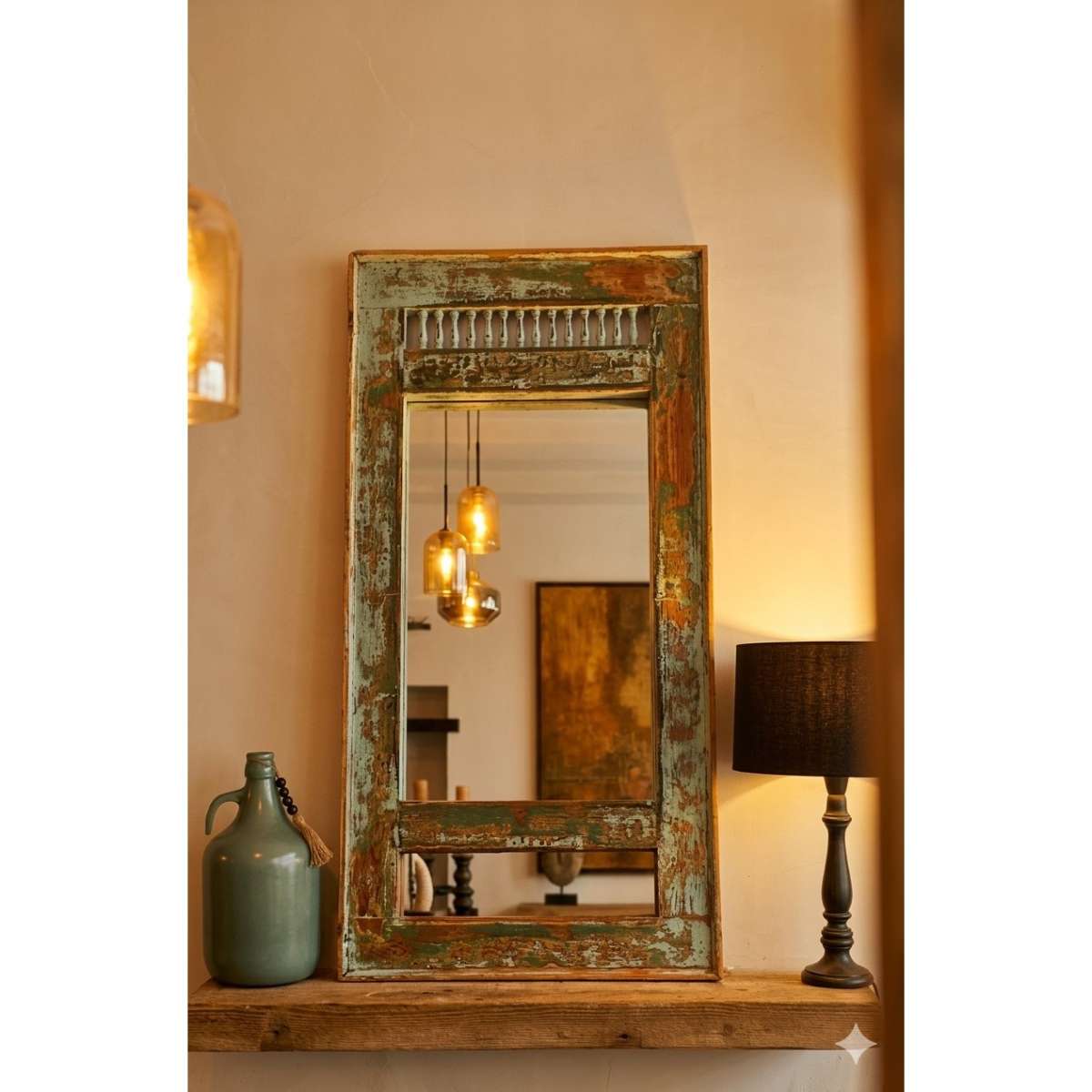 Miroir unique en niche tunisienne authentique exceptionnelle