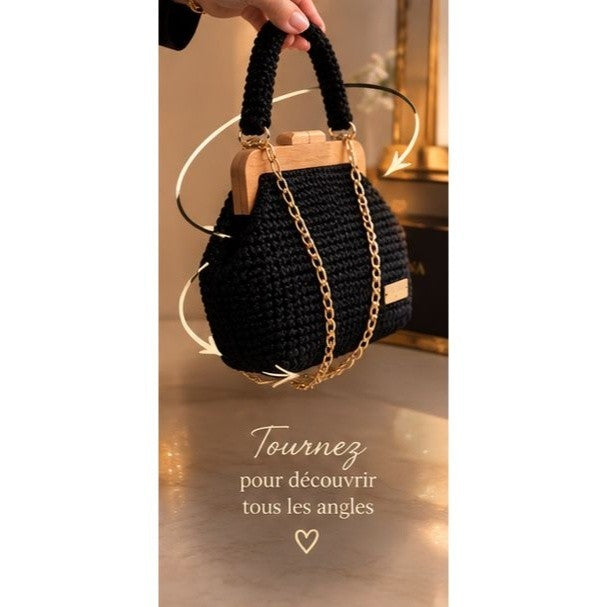 Sac en crochet Amel l'élégance artisanale pour chaque occasion