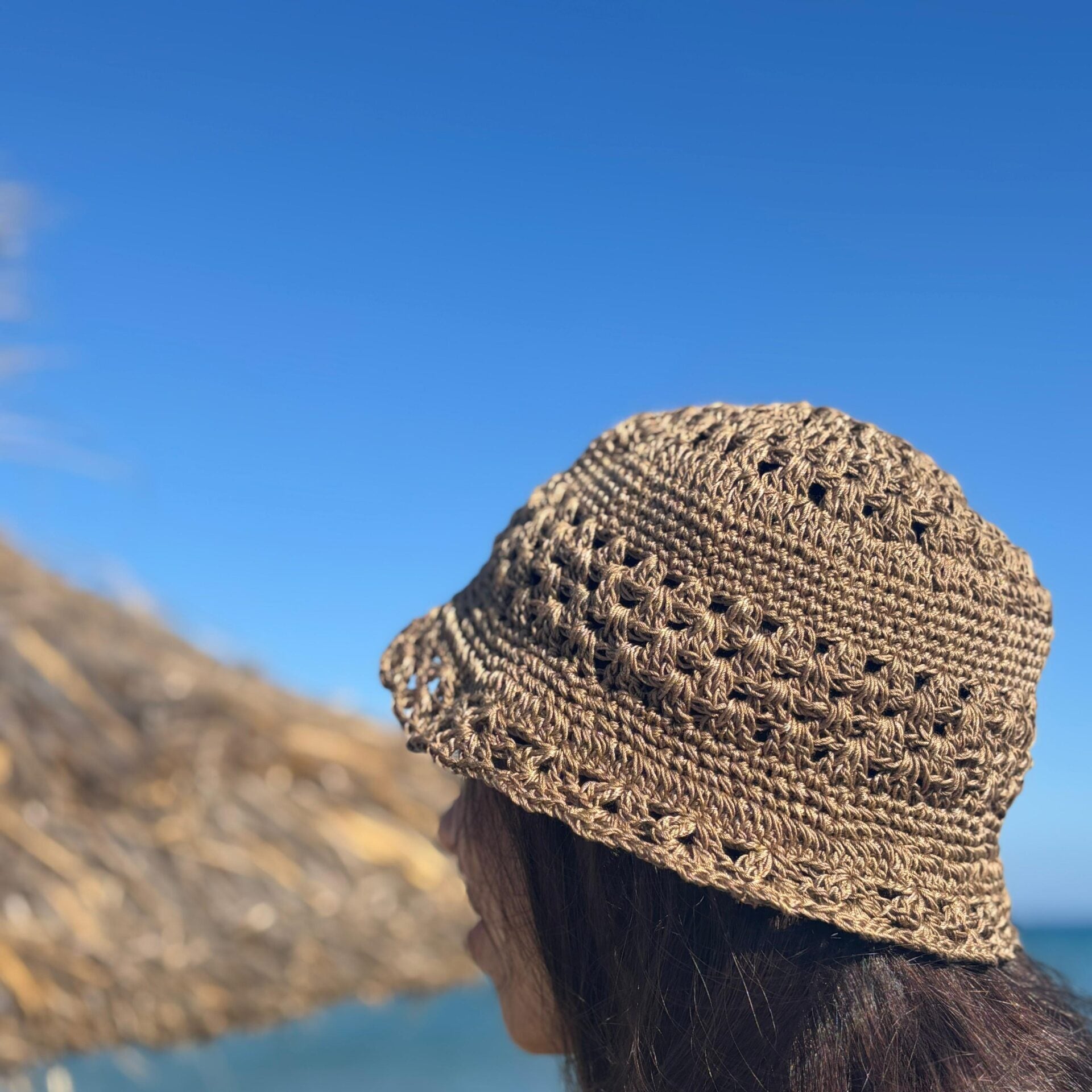 Chapeau crochet fait main pour un style bohème chic irrésistible