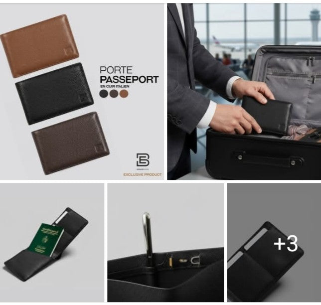 Porte passeport luxe pour un voyage en toute sérénité