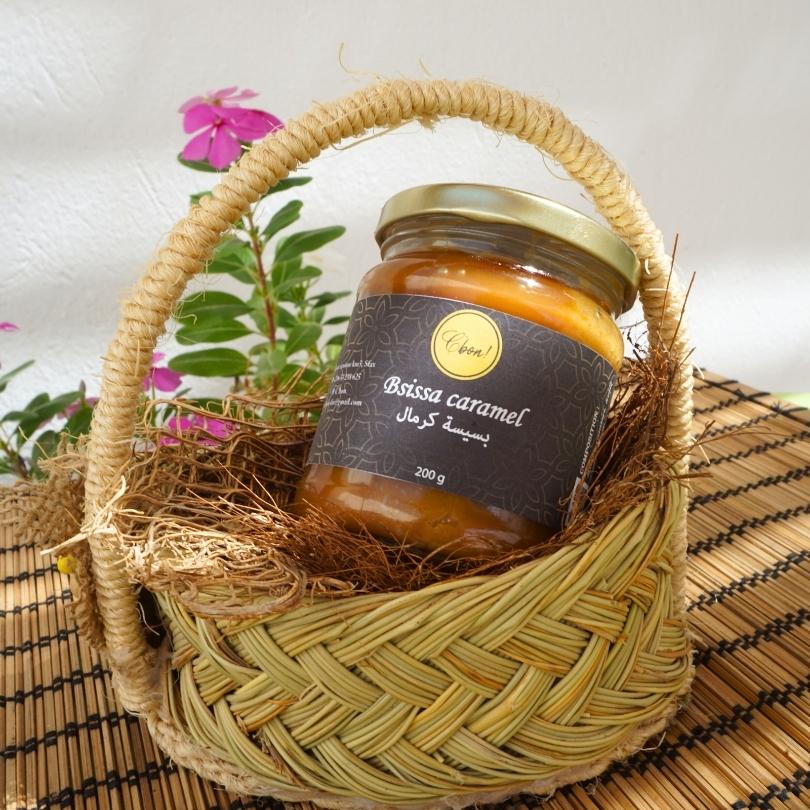Bsissa caramel mixed with olive oil, spread 200 g