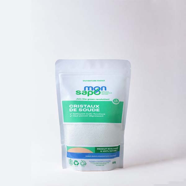 Household soda crystals