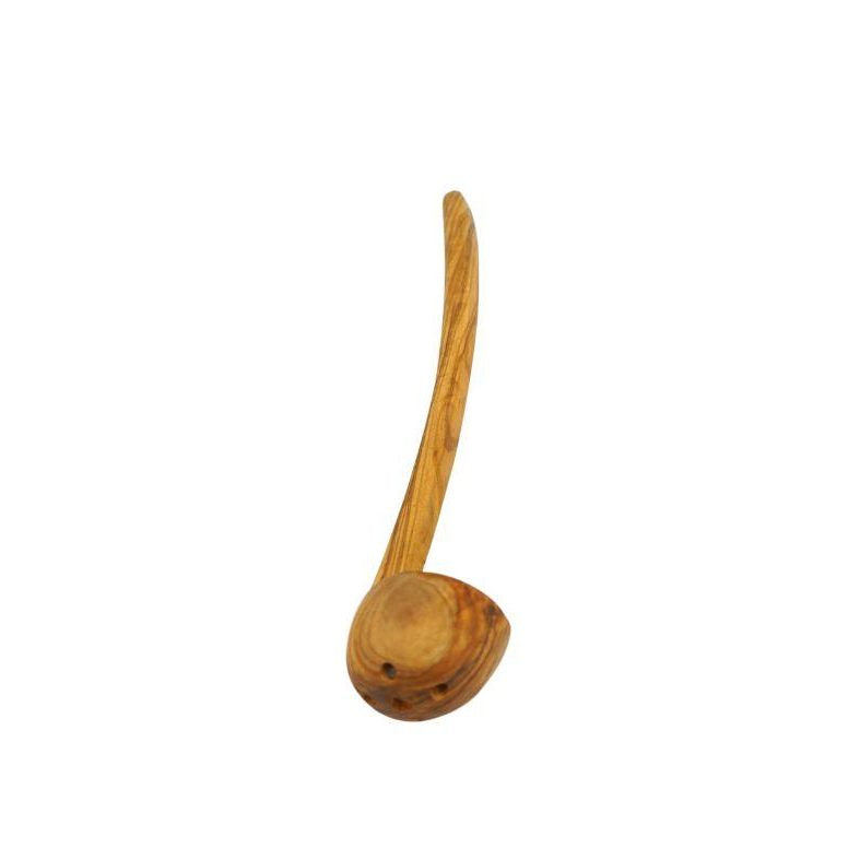 Olive Wood Hole Ladle