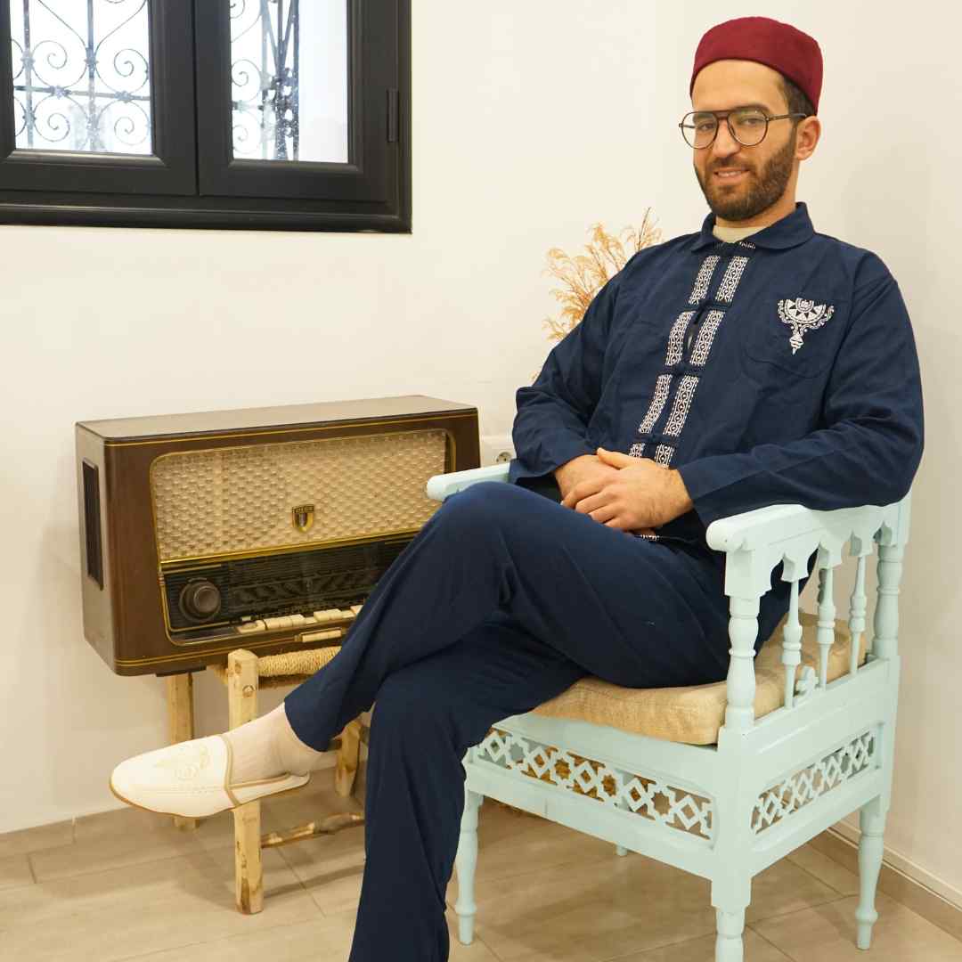 Dengri Tunisien Pour Homme - artisanat Tunisien fait main | ILEYCOM