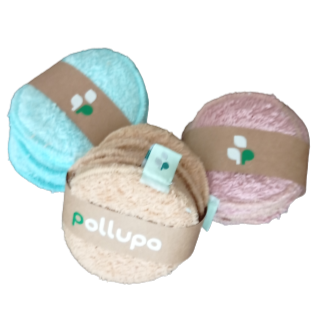 Disques démaquillants réutilisables rose