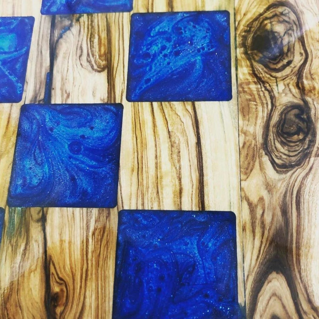 Chess Games With Feet And Drawers With Resin
