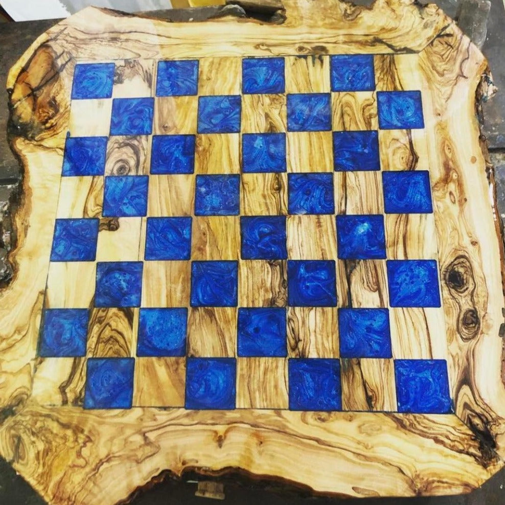Chess Games With Feet And Drawers With Resin