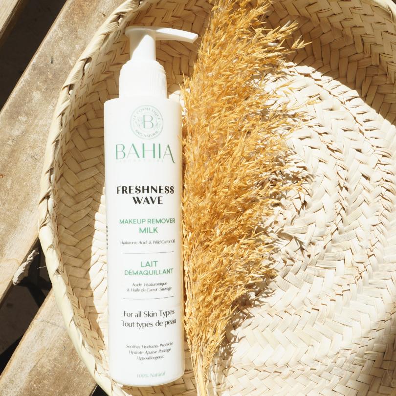 Lait démaquillant avec Acide hyaluronique et huile de carrot sauvage " freshness wave"