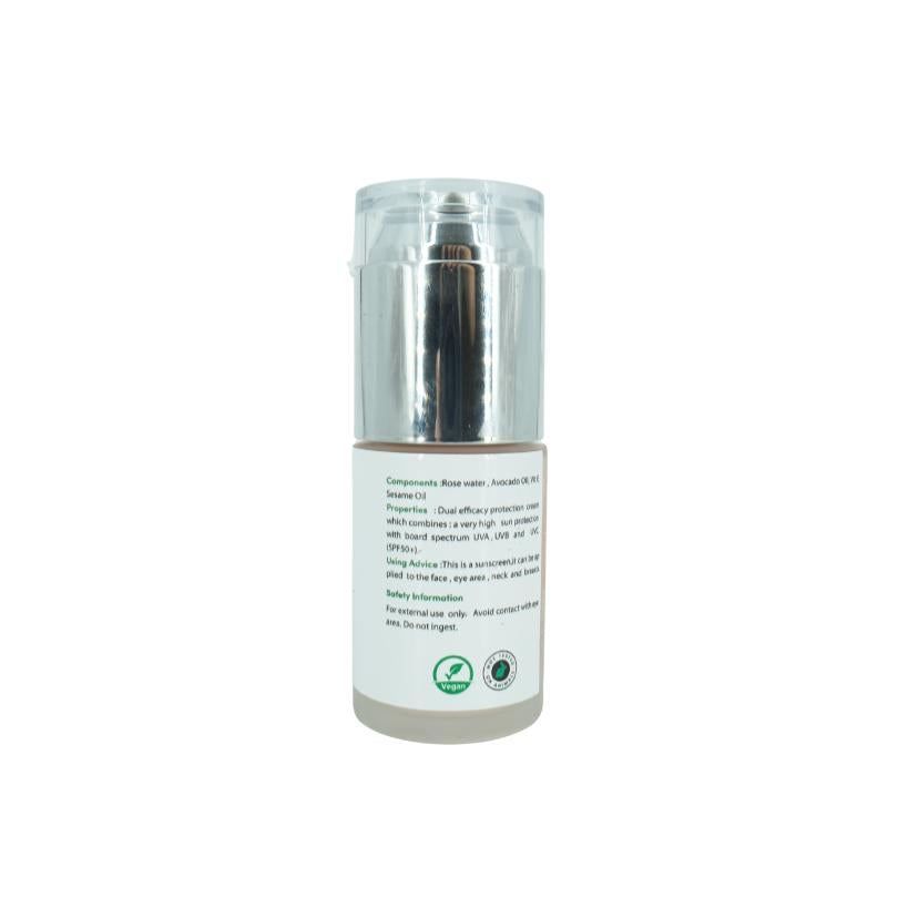 Sun Cream with Rose Water and Avocado Oil SPF 50+