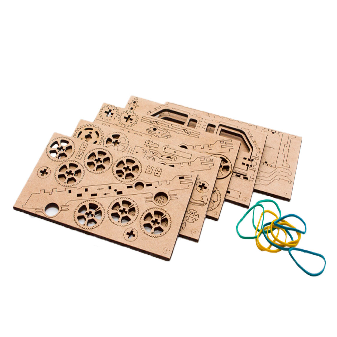 Puzzle 3D Tracker Propulsé