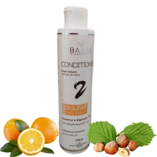 Après shampoing huile noisette et orange