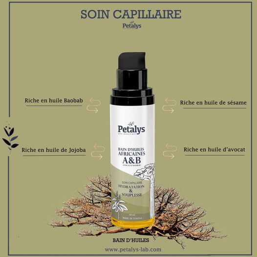 Bain D'huiles Africaines Avocat et Baobab - artisanat Tunisien fait main | ILEYCOM