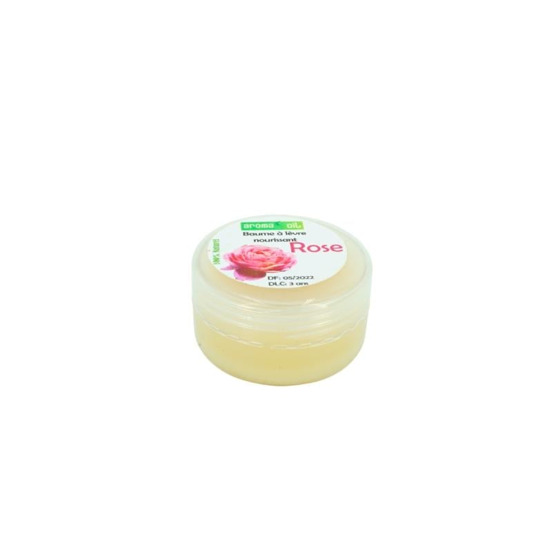 Natural effect pink nourishing lip balm