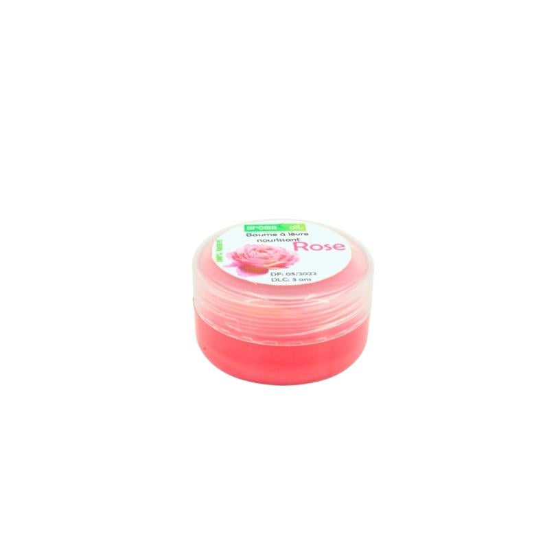 nourishing pink lip balm with dewy effect